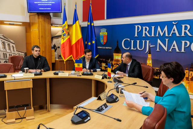 Intensificarea colaborării dintre Chișinău și Cluj-Napoca