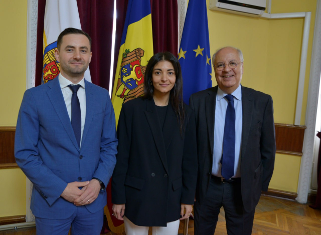 The Ambassador of the Kingdom of Morocco to Romania and the Republic of Moldova,  H.E. Hassan Abouyoub, visited Chisinau City Hall