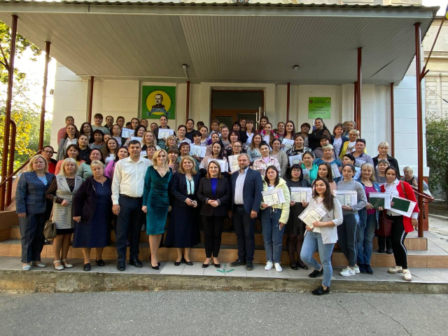Работники сферы образования Кишинева прошли обучение в рамках проекта, реализованного UNICEF Moldova