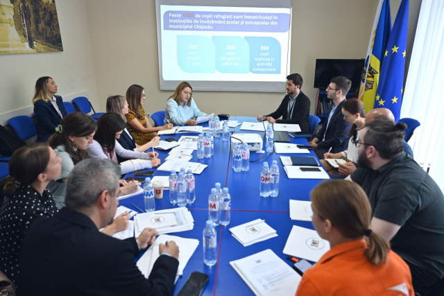 Prezentarea obiectivelor și a prerogativelor APL Chișinău pentru depășirea crizei refugiaților din Ucraina