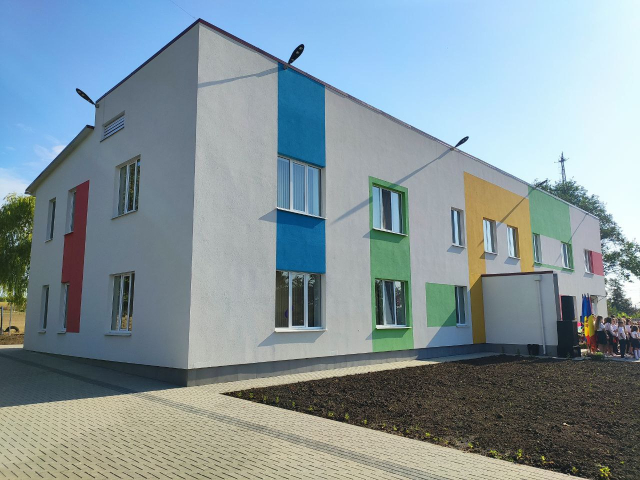 Открытие нового детского сада в селе Брэила, коммуна Бэчой муниципия Кишинев