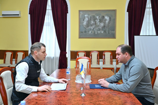 Primarul General, Ion Ceban, a avut o întrevedere cu președintele organizației YMCA Moldova, Dumitru Roibu