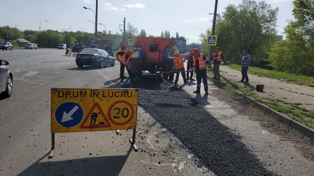 Lucrări de reparație și întreținere a infrastructurii rutiere, executate pe parcursul săptămânii: 08-14 aprilie 2024