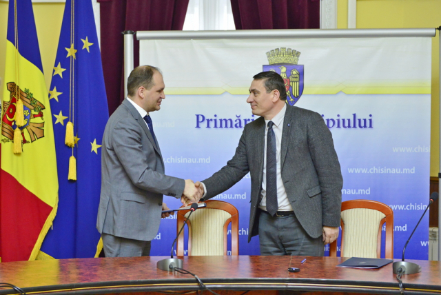 The City Hall of Chisinau Municipality has signed an agreement with the Chamber of Commerce and Industry of the Republic of Moldova

