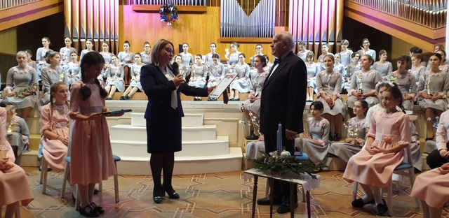 Детскому хору «Vocile Primăverii» исполнилось 40 лет

