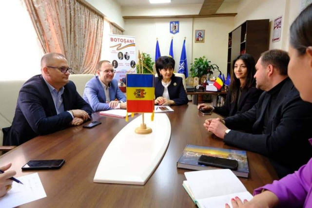 The General Mayor, Ion Ceban, had meetings with officials from LPA Botosani