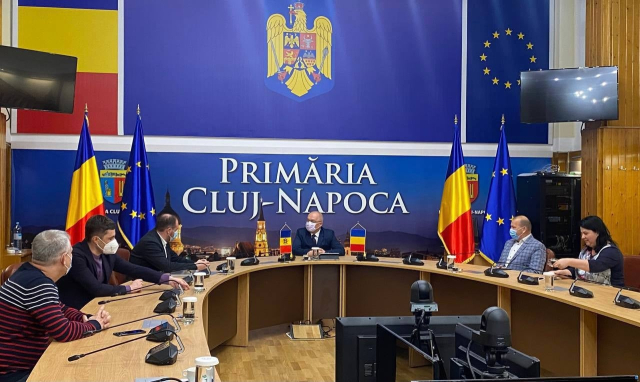 Chisinau delegation visited Cluj Napoca City Hall