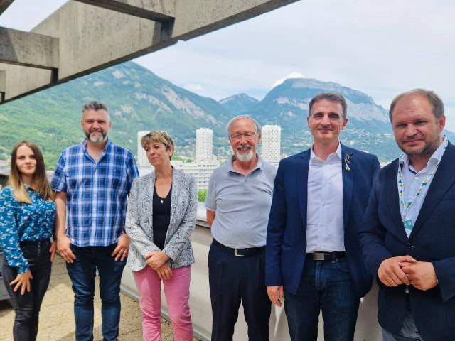 Ion Ceban meets with the Mayor of Grenoble