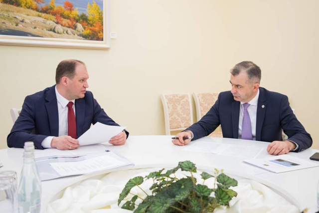 The General Mayor had a meeting with Prime Minister, Mr. Ion Chicu

