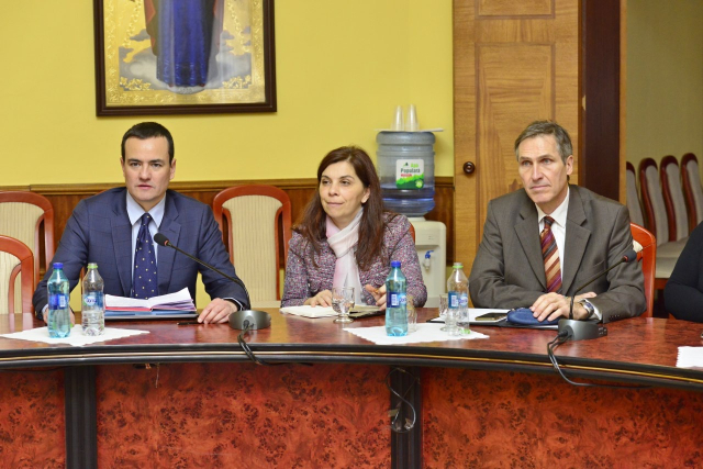 The General Mayor's meeting with the representatives of the European Investment Bank

