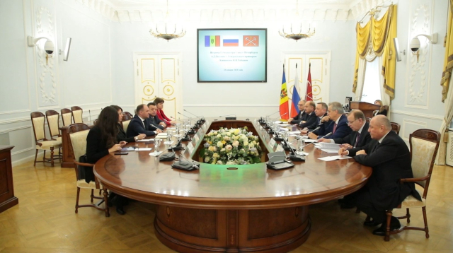 Chisinau City Hall will receive support from the administration of the St. Petersburg region on the implementation of the capital's modernization projects

