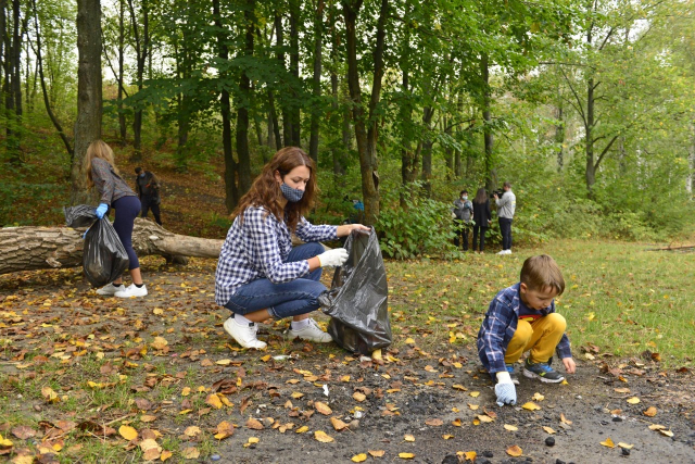 The second sanitation action with the participation of the community took place in Chisinau 