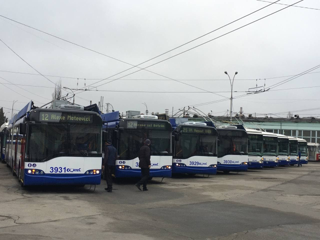 The first 15 trolleybuses purchased from Riga launched on routes (VIDEO, PHOTO)

