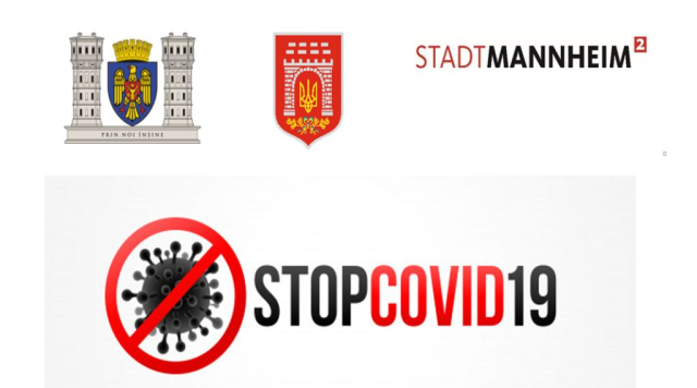 Chisinau, Mannheim and Chernivtsi will implement the project "Together against Covid-19"