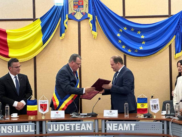 Municipiul Chișinău și Consiliul Județean Neamț au stabilit relații de colaborare