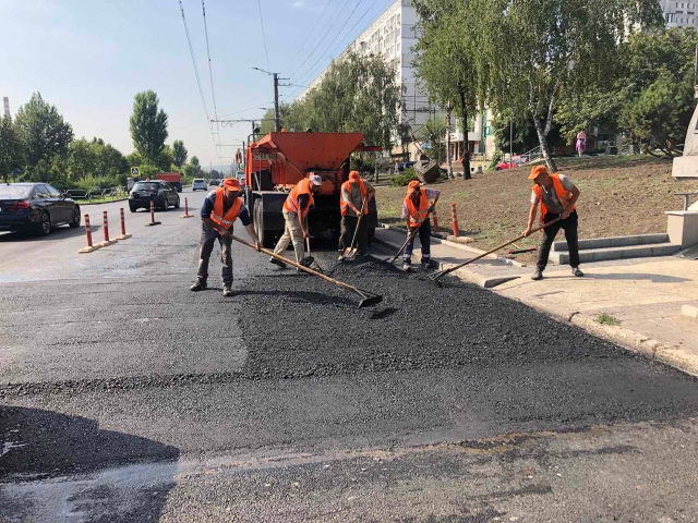 Lucrări de reparație și întreținere a infrastructurii rutiere din Municipiul Chişinău