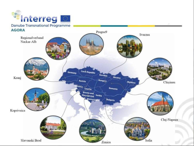 Online launch of the "AGORA Interreg Danube" project
