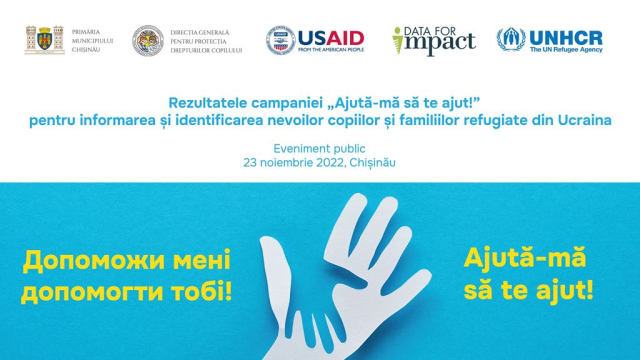 2,800 refugee children from Ukraine received support and protection as part of the campaign "Help me to help you!"