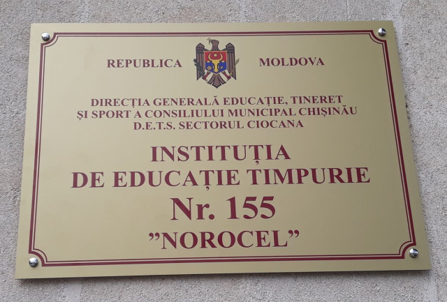 The inauguration, after the capital repair, of the kindergarten no. 198 from the Ciocana sector