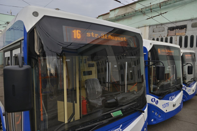 Trolleybus route number 16 has been opened with a change in route

