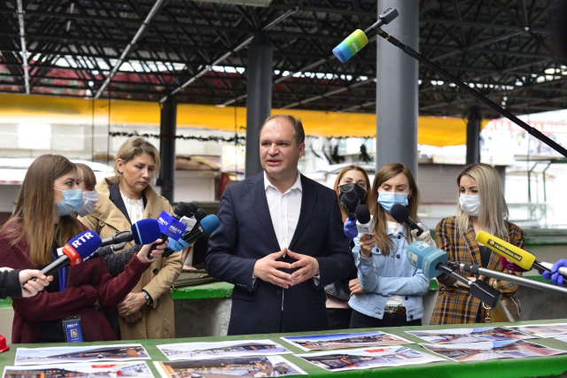 The project of the Central Market modernization in the capital could be implemented without stopping the commercial activities

