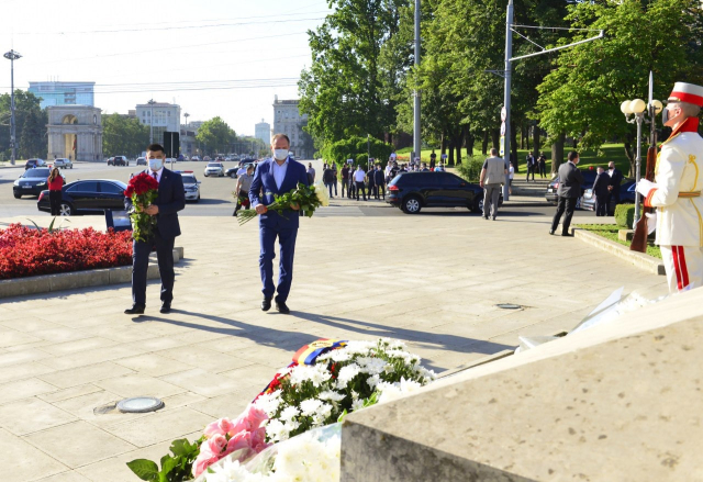 Ion Ceban, General Mayor paid homage to Stefan cel Mare si Sfant

