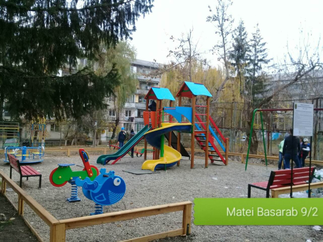   Planning of children's playgrounds and fitness lands in Chisinau during the years 2017-2019