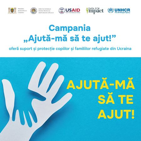 Specialized services provided by the Chisinau municipality through the institutions subordinated to the Chisinau Municipal Council to children and families from Ukraine (Campaign ,,Help me to help you!”)

