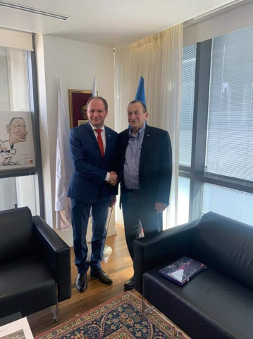 Ion Ceban met with the mayor of Tel Aviv

