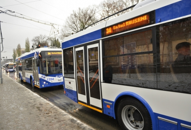 Route 34 is supplemented by one new trolleybus

